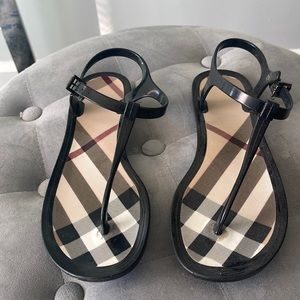 Burberry PVC Sandals